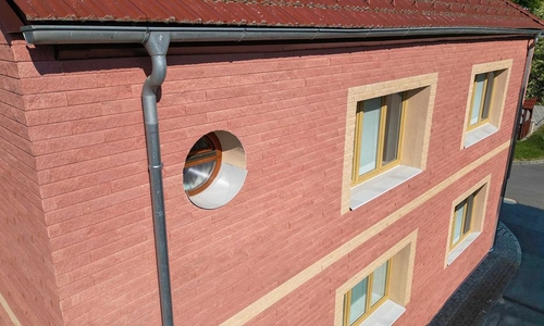 Fotografie realizací fasád pro rodinný dům